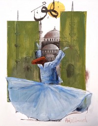Abdul Hameed, 18 x 24 inch, Acrylic on Canvas, AC-ADHD-175